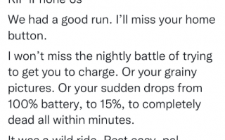 长寿神机拜拜！美队埃文斯发文告别iPhone 6s：会想念Home键