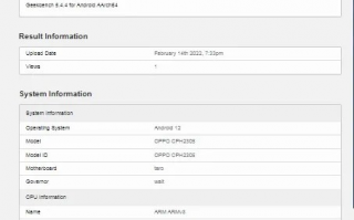 OPPO Find X5 系列旗舰现身跑分网站：骁龙 8 + 天玑 9000 同台竞技