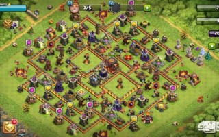 部落冲突11本兵种可以怎么配,11本前期配兵教学