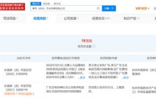 宣称可抗幽门螺旋杆菌 薇娅丈夫公司违反广告法被罚19万