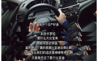 开了比亚迪之后 男子直呼不会开油车了：跟老人机一样