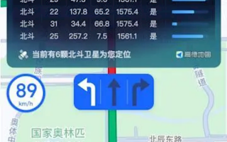 高德地图上线北斗卫星定位查询系统：实时显示卫星数量 编号