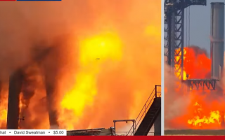 SpaceX“星际飞船”助推器爆炸，马斯克称损坏不严重：最早下周就能重返发射台