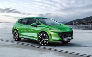 对标特斯拉“Model 2” 奥迪A2纯电动效果图曝光：憨憨的