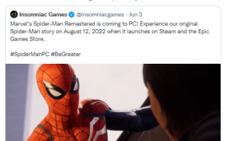 PS5独占大作来了！《漫威蜘蛛侠》本周将上架Steam/Epic