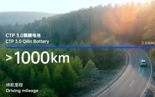 2022最佳发明！宁德时代麒麟电池预计今年一季度量产：续航破1000km