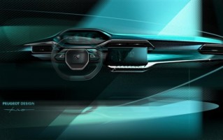 法系车最后的火种 新一代东风标致408内饰预告：“战斗机座舱”装车