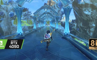 R9 7950X+RTX 4090玩8K《塞尔达旷野之息》：梦幻画质