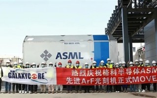 总投资155亿 国产CMOS传感器工厂又迎来一台ASML先进光刻机搬入