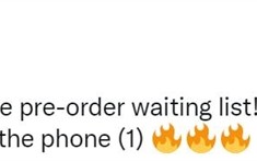 安卓最年轻手机玩家降临 Nothing Phone 1未发先火：超10万人预订