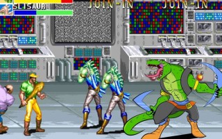 街机《恐龙快打》被万千玩家错过的窍门，白白损失那么多游戏币