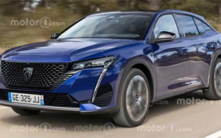 换上黑化雄狮标 全新标致4008效果图曝光：神似凯迪拉克