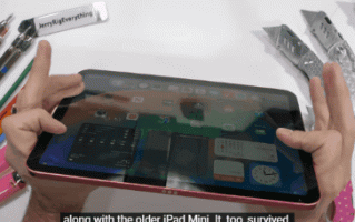 iPad 10耐用性测试：惨遭一掰两半！质量堪忧