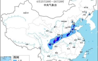今夜起！9省市部分地区有大雨或暴雨 北方入汛来最强降雨来袭