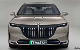 宝马全新设计语言效果图出炉：大鼻孔变成“大龅牙”