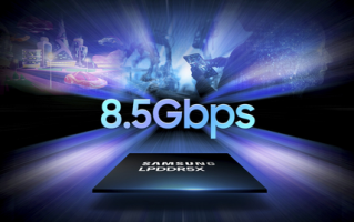 速度飚到8.5Gbps！三星推出业界最快LPDDR5X DRAM