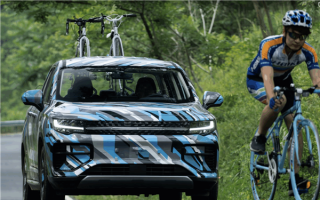 露营爱好者狂喜！吉利RADAR首款新能源皮卡曝光：尾厢有四个插座