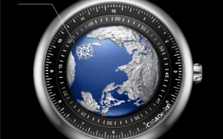 小米有品众筹蓝色星球机械表：限量1500只 颠覆传统三根针