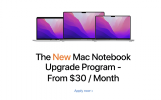 苹果推出 M1/M1 Pro 系列 MacBook 全新升级计划：企业员工约每月 192-480 元