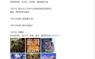 电影《长空之王》宣布撤档！2022国庆档电影最新阵容公布