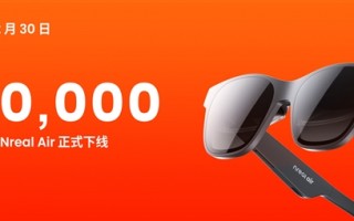 Nreal达成10万台AR眼镜量产 Q4出货7万台