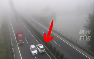 女子雾天高速调头逆行2公里 撞上直行车辆后连声尖叫