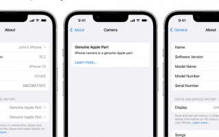 iOS 15.2 RC 预览版支持查看 iPhone 维修历史，以及零部件是否是正品