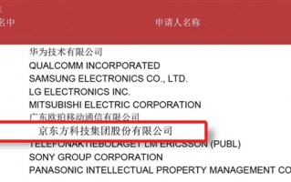 自主专利超7万件！京东方：2021年专利申请量全球第7