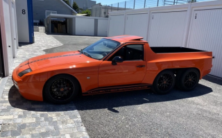 售价超百万元 保时捷六轮皮卡见过没？车主花26年改装