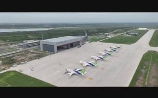6架试飞机齐聚！中国大飞机C919上演壮观“大象漫步”