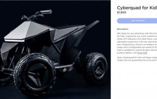 售价1.3万曾遭疯抢 特斯拉儿童电动摩托车被召回：两大安全隐患