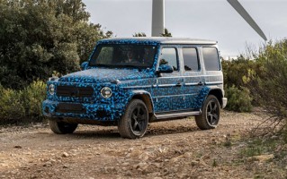 四轮四电机 奔驰纯电大G更多信息发布：首搭硅阳极电池