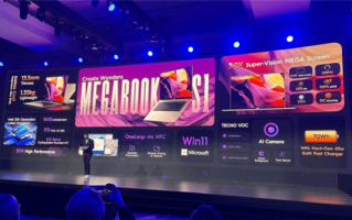 12代i7售价过万！传音推出Tecno MegaBook S1笔记本