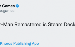 《漫威蜘蛛侠：重制版》将完美支持 Steam 掌机