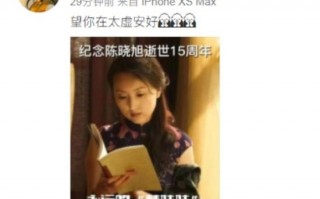 “林妹妹”陈晓旭逝世十五周年 欧阳奋强发文缅怀