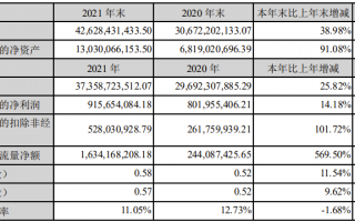 欣旺达：2021 年营收 373.59 亿元同比增长 25.82%，手机数码类业务收入超 200 亿元