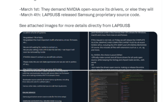 又一数码巨头成受害者！三星遭NVIDIA同一组黑客攻击
