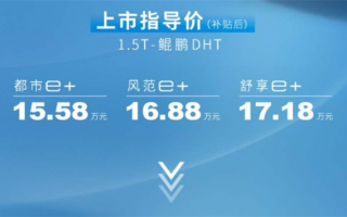 对标比亚迪宋PLUS DM-i 奇瑞瑞虎8PLUS 鲲鹏e+上市：纯电能跑100公里