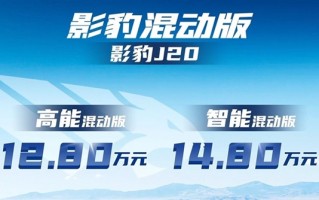百公里只需4个油 广汽传祺影豹混动上市：12.80万起