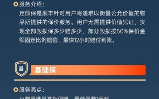 顺丰保价服务2.0上线：新手机损坏维修价2000元 赔你2600元