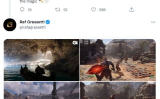 售价400多元 《战神5》最新画面公开：画质大提升