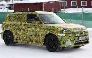 MINI纯电Countryman谍照