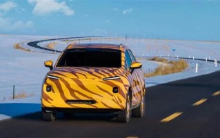 吉利几何全新电动SUV曝光：披着一身“虎皮”