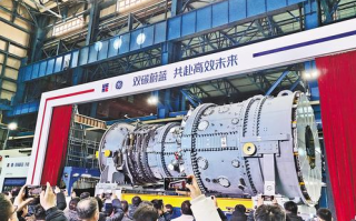 大国重器 首台国产HA级重型燃机下线：未来将100%零排放