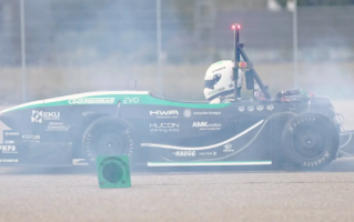 1.416秒！德国大学生自造电动车 刷新零百加速世界纪录