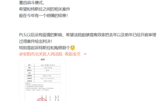 车顶维权女车主：重启战斗模式 希望今年能明确特斯拉案件结果