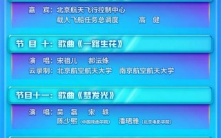 直播：央视五四晚会播出 晚会节目单一览 你最喜欢哪个？