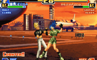 《拳皇》系列罕见的血脉压制，特定人物打出暴击伤害