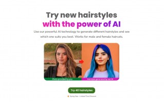 你的下一个“托尼老师”何必是真人，HairstyleAI 上线