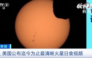 史上最清晰！火星日食影像曝光